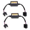 2ks H4 LED CANbus dekodér DC 9 až 16V Plug and Play Anti blikající LED dekodér s odporem světlometů
