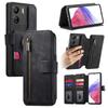 3-in-1 Luxury Leather Wallet Case for Xiaomi/Redmi series.Xiaomi 13 Lite/Poco X5/Redmi Note 12/12C...w/ Stand, Shockproof, RFID, Multi-Slot & Zipper
