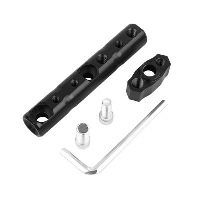 Motorcycle Accessories Expansion Bracket Phone Holder with Focused Spotlight Lighting for Safe Riding Experience