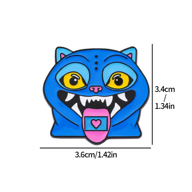 K-Pop Chasseur de Démons Charme Broches en Alliage Broches Équipe de Chasseurs Fantastiques Marchandise Anime Créative Accessoires de Bijouterie Cadeaux