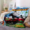 1pc Thomas Friends Engines Adventure Flannel Blanket for Super Soft Cute Comfort Blanket for Travel Bedding Couch Sofa Blanket Y73017