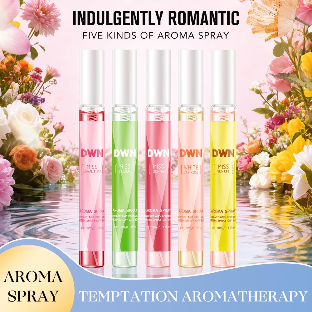 Alcohol-Free Long-Lasting Perfume Gift Set: Fresh & Elegant Fragrance Mist for Outdoor Beach Ladies MISS ADVENTURE