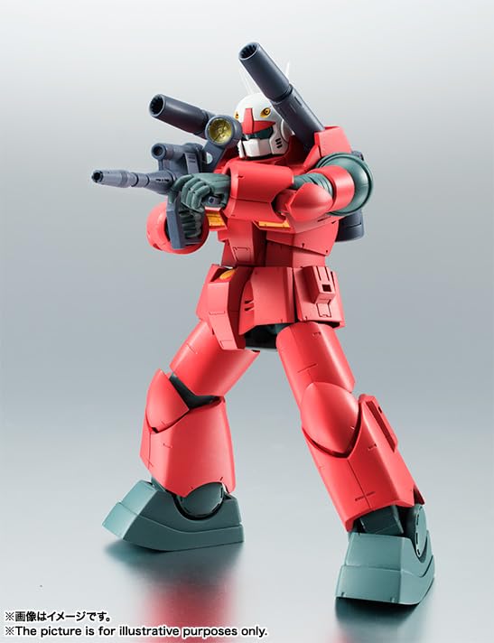 TAMASHII NATIONS ROBOT SPIRITS Mobile Suit Gundam RX-77-2 Guncannon ver. A.N.I.M.E. (Rerelease) Approximately 125mm PVC & ABS Painted Movable Figure