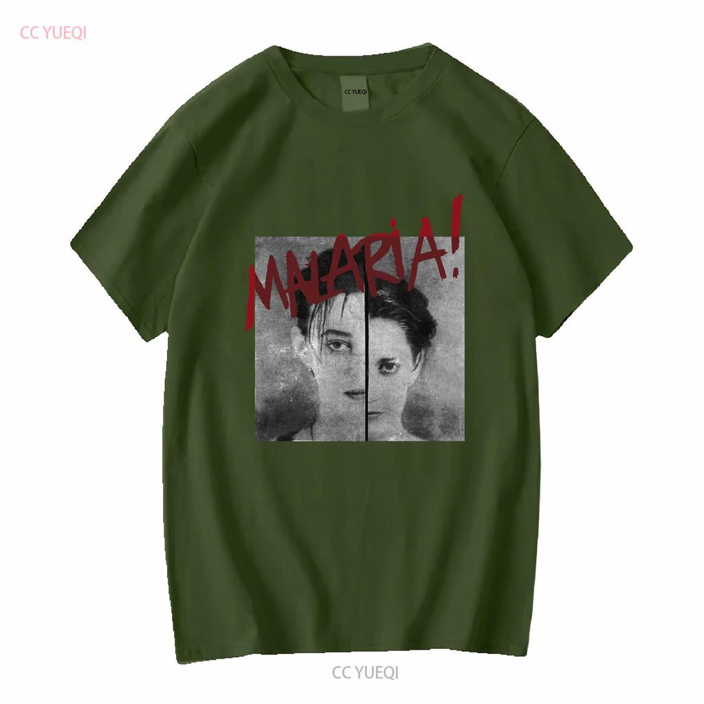 Malaria T Shirt Sz XL NDW Post Punk Goth X Mal Deutschland Nina Hagen Ideal DAF long or short sleeves vintage Washed fashion