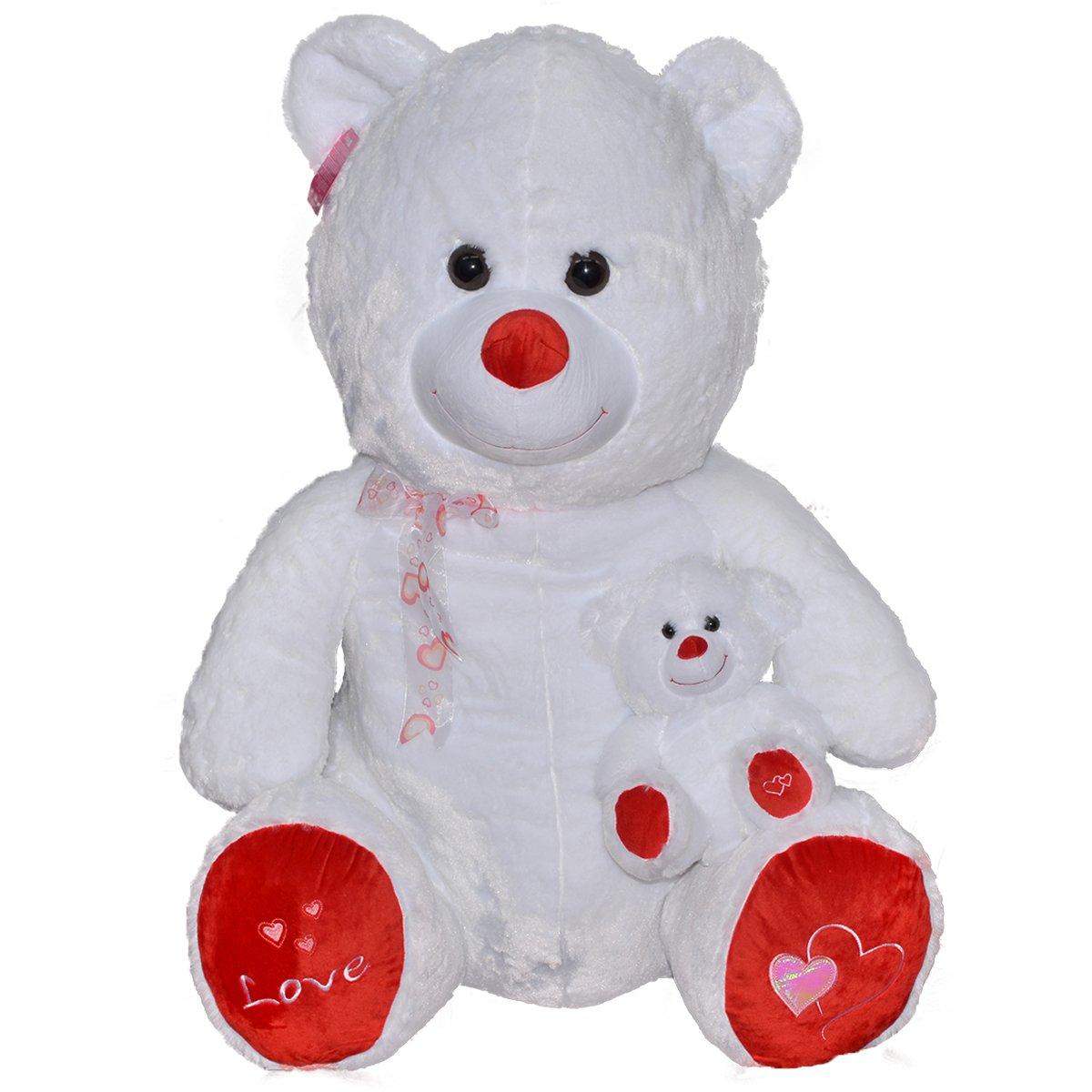 

1085B Selay, Медвежонок 100 см, белый