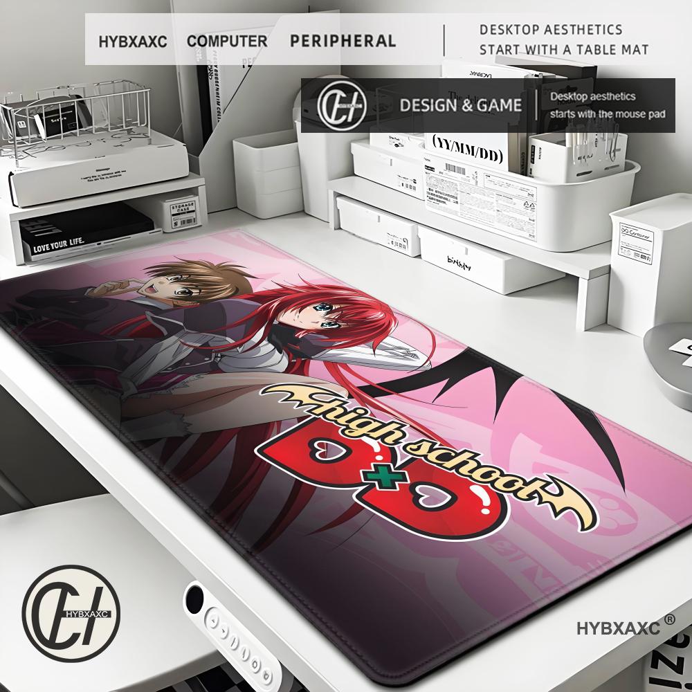 High School DXD Mouse Pad Cute HD Desk Pad Extended Gaming Keyboard Mats Large 90x40cm XXL Gamer Mousepad