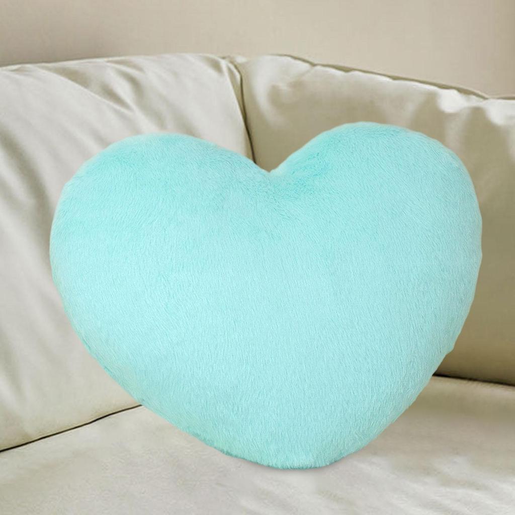 Heart-shaped Decorative Pillow, Breathable Bedside Cushion, Ornament for Sofa,