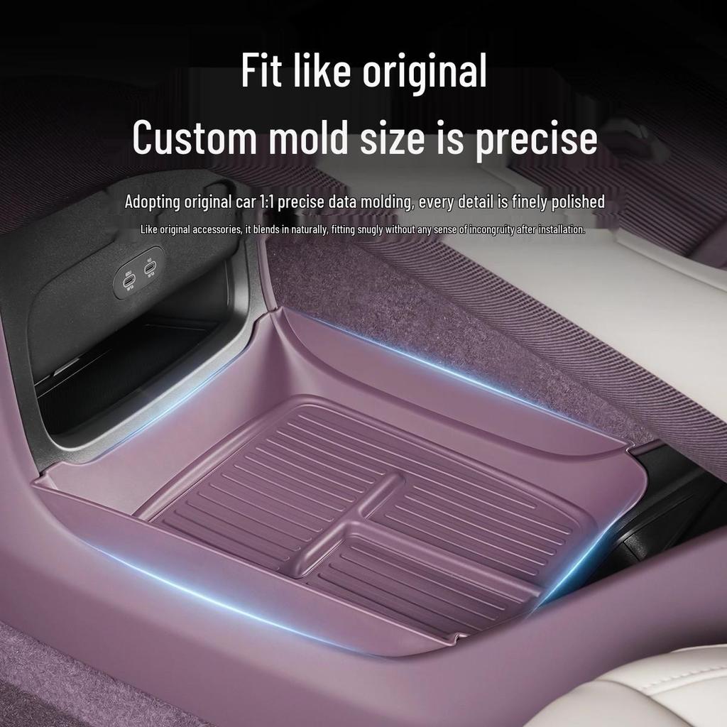 Soft Rubber Organizer for Xiaomi YU7 Console Storage Box