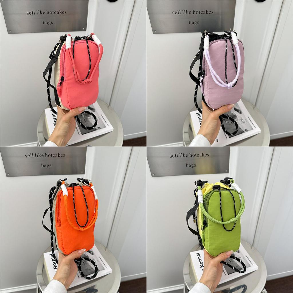 Urban Minimalist Single Shoulder Bag With Nylon Material For Daily Commuting