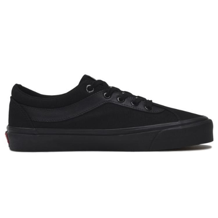 Vans Bold Ni Solid Color Minimalistic Low Tops Casual Skateboarding Shoes Unisex Black VN0A3WLPVX6