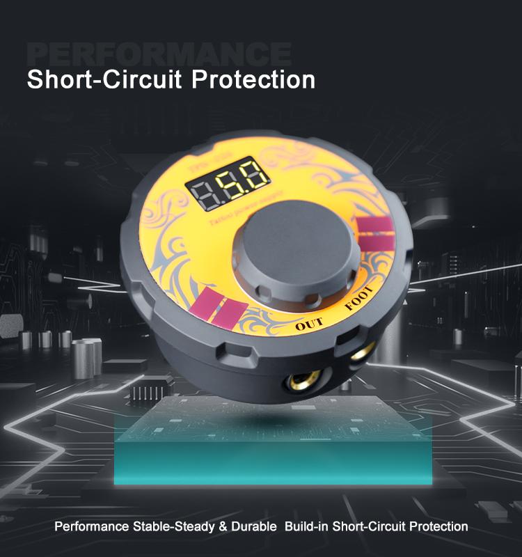 Dual Mode Switch Tattoo Power Supply Voltage With Power Adaptor For Coil Frame Rotary Tattoo Machine Control Switch