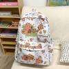 Cartoon Capybara Backpack For Girls Boys Student Teenager Children Rucksack Cute Casual Lightweight School Bags Kids Gifts
