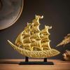 Smooth Sailing Ornament for Home: Wine Cabinet, Entrance, or TV Cabinet Decor