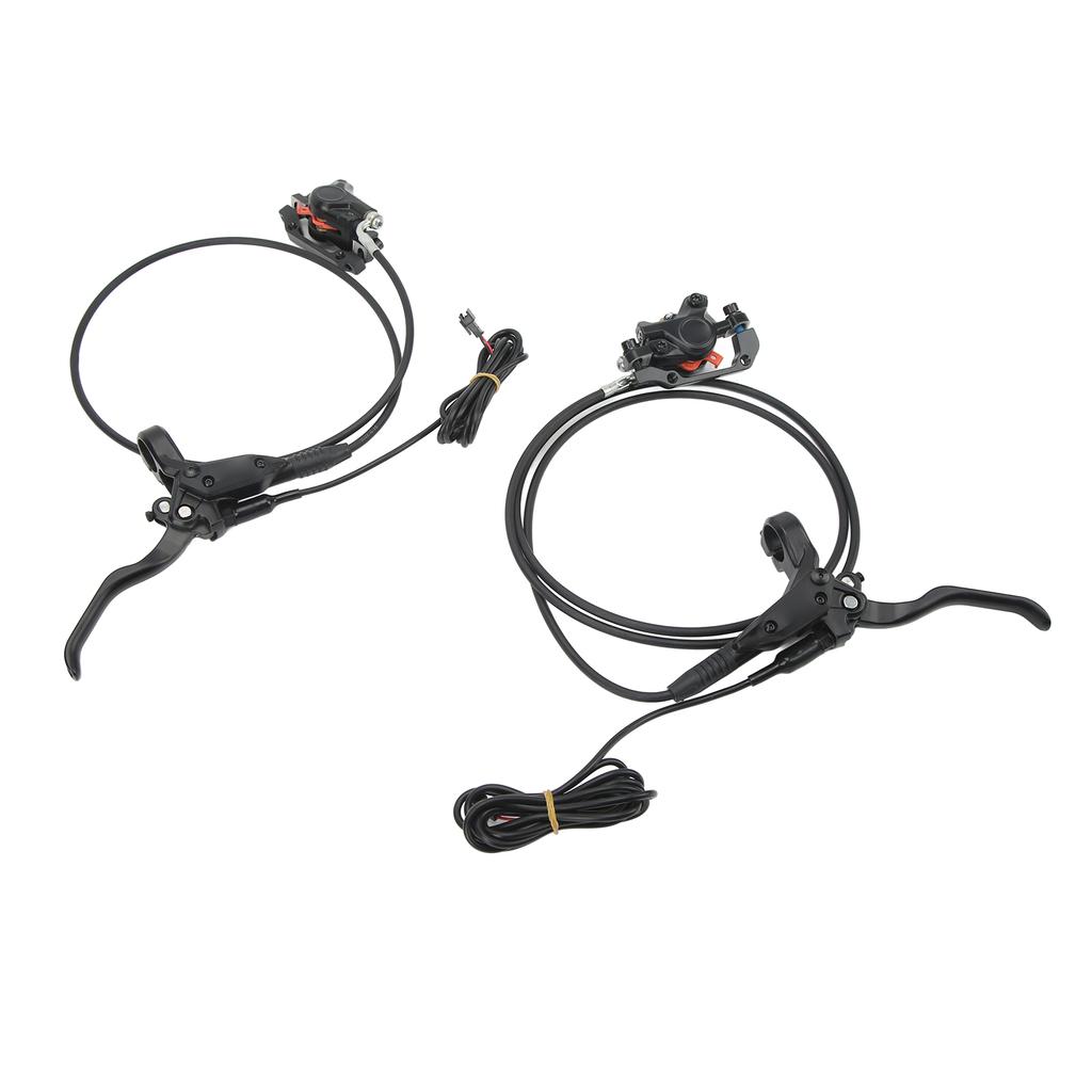 1 Paar Doppelkolben-Scheibenbremse mit ausgeschaltetem Hydraulikdruck aus Aluminiumlegierung, Ölbremsensatz zum Zusammenklappen