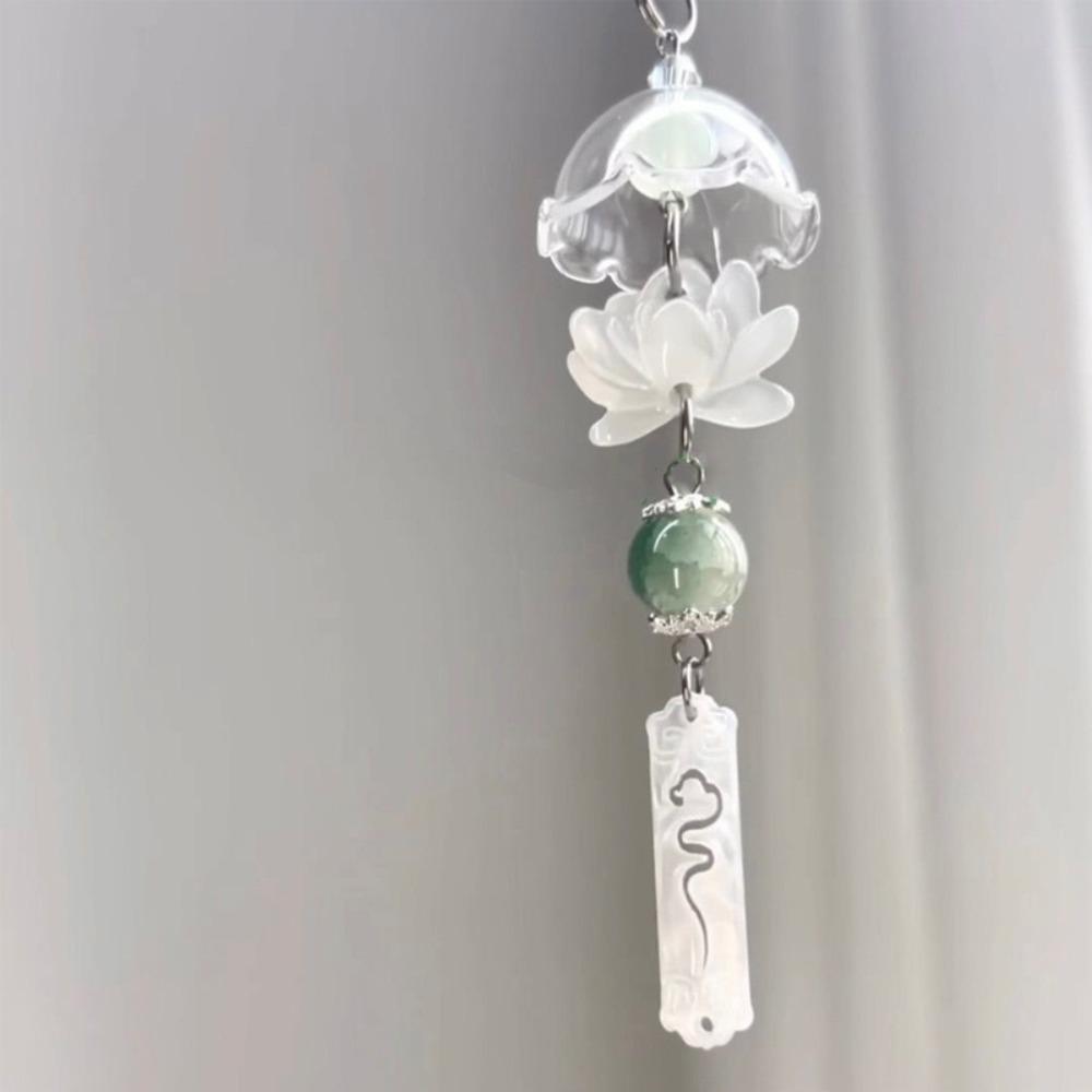 Jellyfish Y2K Jellyfish Mobile Key Chain Sea Shell Fish Phone Charm Keycord Mobile