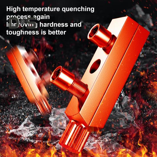 Stripped Screw Extractor Set High Hardness Wide Application Easy To Use Portable Damaged Screw Remover Bolt Extractor Kit