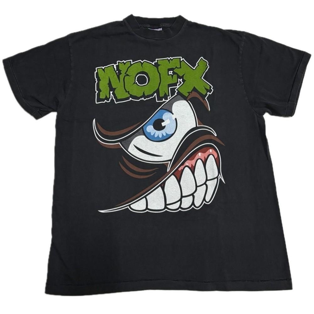 

Vintage 1994 NOFX Mons Tour Punk Rock USA Single Stitch T-Shirt REPRINT 4XL
