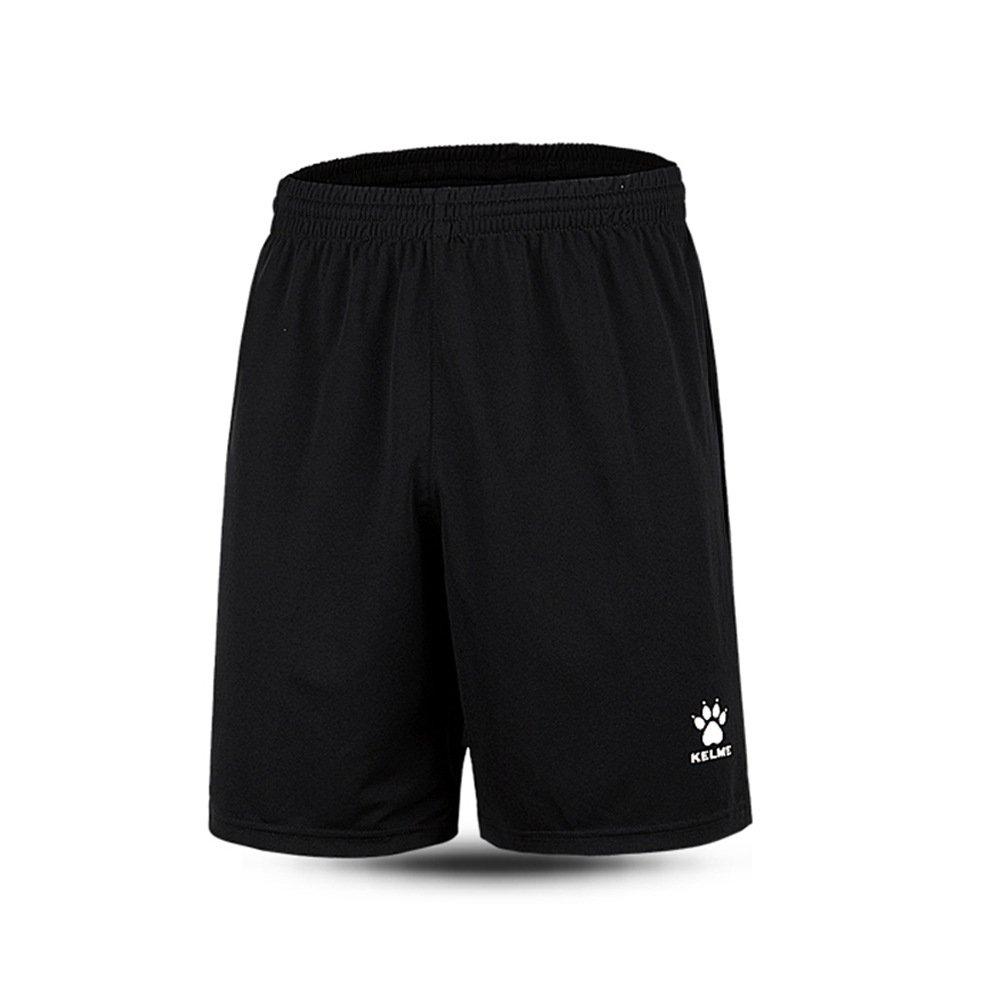 

Kelme Men s Soccer Game Shorts, Half-Length, Quick-Drying Practice Shorts (Black, Size 2XL)