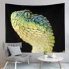 Fear Cobra Tapestry Reptiles Snake Tapestry Wildlife Illustration Tapestry Wall Hanging Home Living Room Bedroom Dorm Tapestries