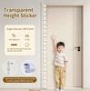2m Wall Height Measurement Card - Easy-to-Read Durable PVC Material Writeable & Removable Ideal for Room Decor Wall Decorations