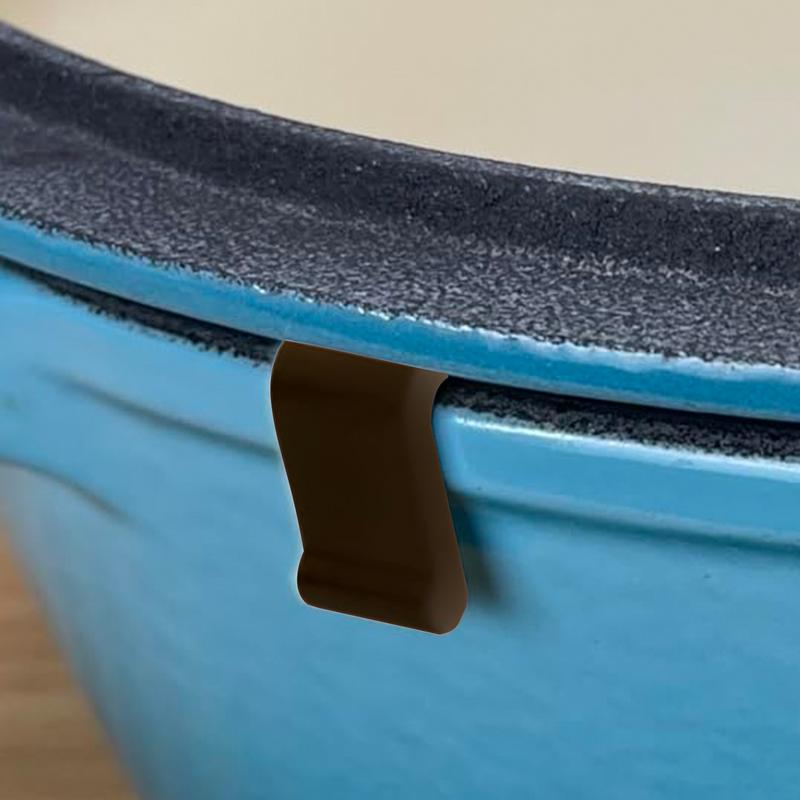 Oven Lid Protector Clips 8X Cookware Protector Clips Cookware Protectors Pan Clips Protective Clips for Display Storage Stacking