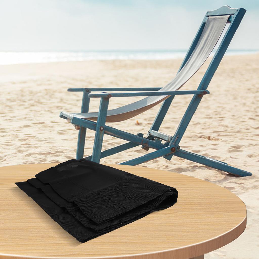 Breathable Material Portable Chair Cover Lightweight Design Quick-Drying Fabric Stylish Outdoor Chair Accessory