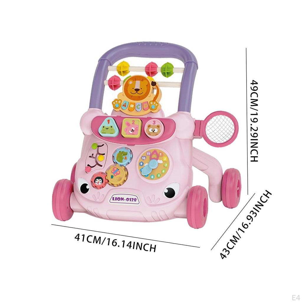 Push Walking Activity Center Educational Sit to Stand for Boys Girls 6-12 Months