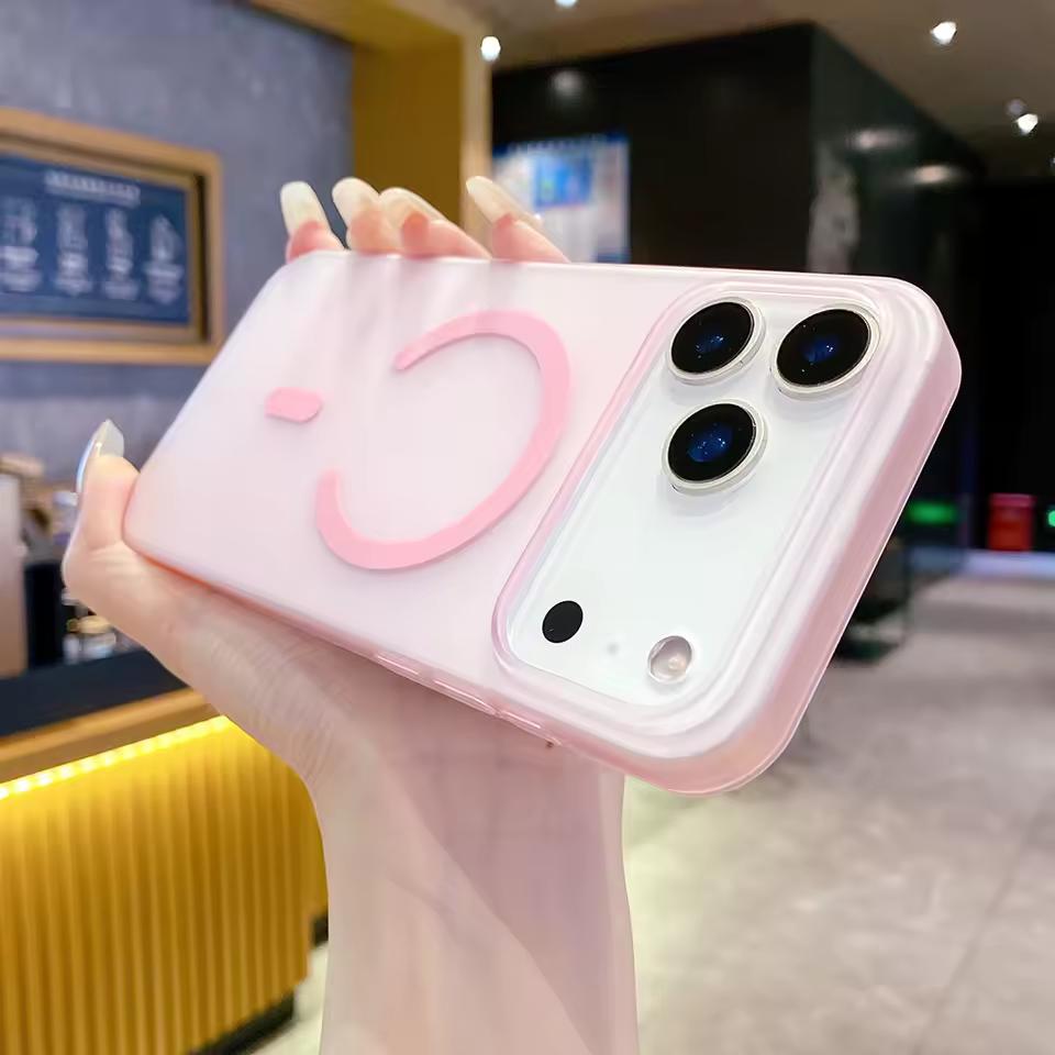 Ultra-Thin Matte Clear Magnetic for Magsafe Case for iPhone 17Air 16E 15 14 13 12 11 Pro Max Shockproof Wireless Charge Hard PC Cover