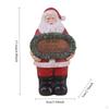 Resin Christmas Figurines, Decoration, Hand Painted Figurine, Santa Claus Statue for Party