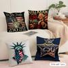 250Th Anniversary Of The Usa Cushion Cover Soft Short Plush Pillow Cover Smooth Cozy Texture Aesthetic Cushion Case Home Decor