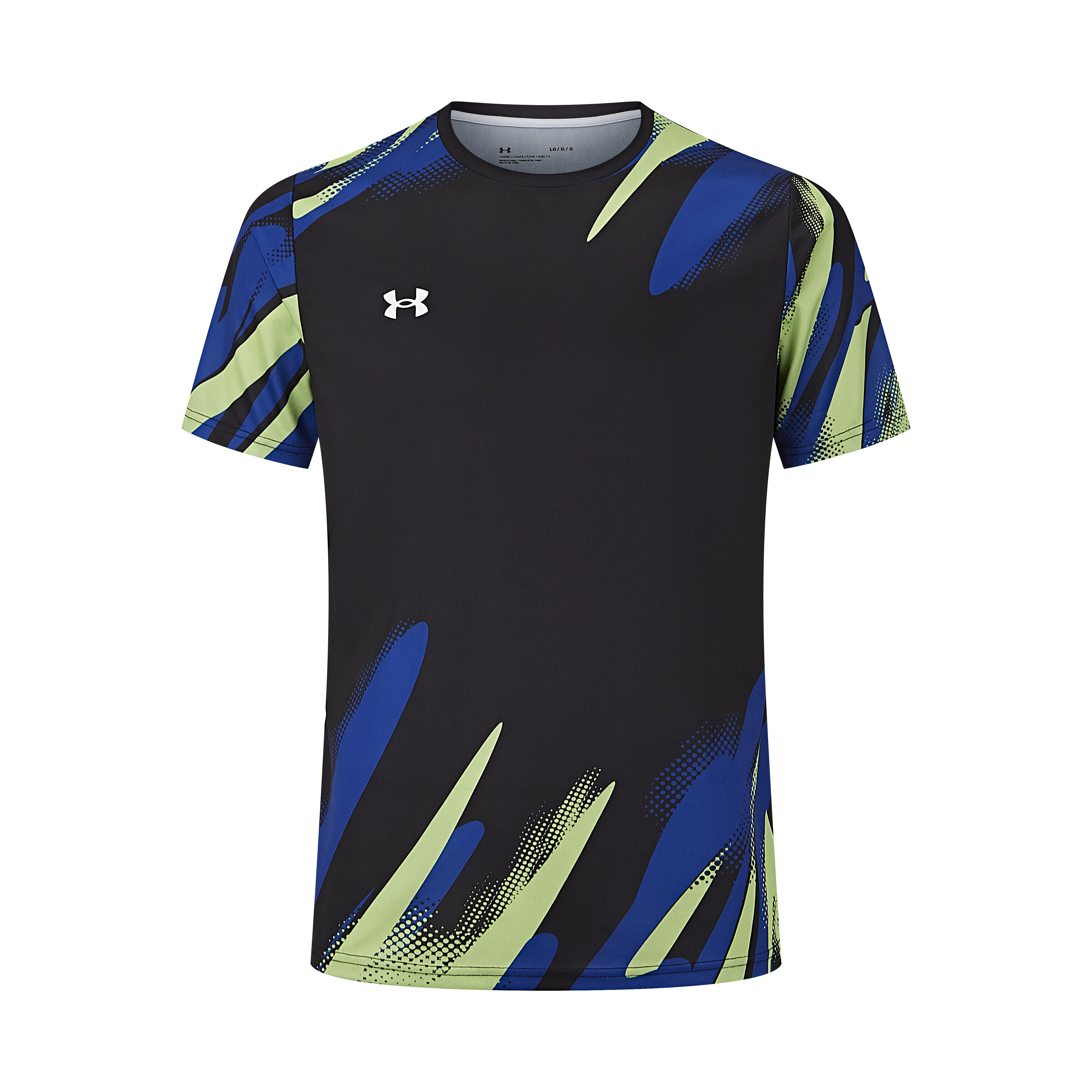

Under Armour Retro Quick-Dry Running T-Shirt Unisex Tops Black 25500515-001 5XL