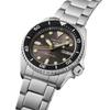 Seiko SRPL79K1 5 Sports SKX Automatikuhr aus Edelstahl für 38mm Gehäuse Herren, Größe, Schwarz/Silber