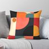 Mid Century Abstract Shapes Square Pillowcase Polyester Linen Velvet Printed Zip Decor Room Cushion Cover Wholesale x