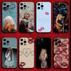 Singer S-Sabrina C-Carpenter Phone Case For iPhone 17 16 15 11 12 14 13 Pro Max Mini XS XR 7 Plus 16E Air Shockproof Soft Cover