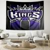Sacramento Basketball Logo Quick-Dry Tapestry Hanging for Bedroom,Livingroom, Playroom,Decor Art Room Wall Tapestry Holiday and Birthday Gifts