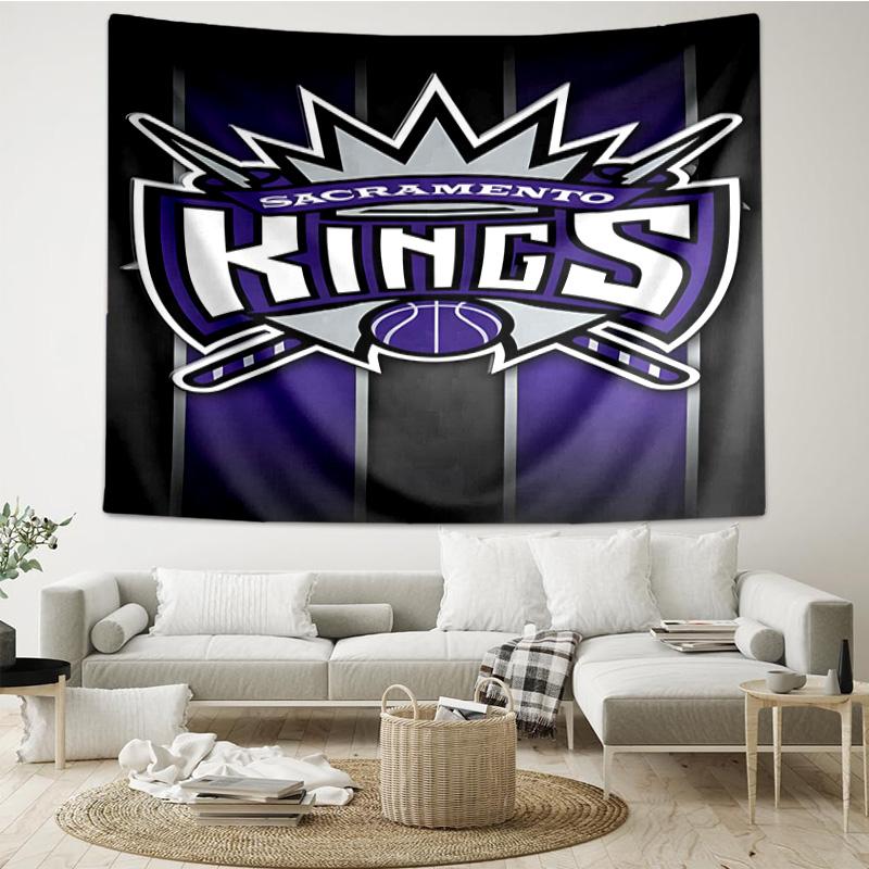 Sacramento Basketball Logo Quick-Dry Tapestry Hanging for Bedroom,Livingroom, Playroom,Decor Art Room Wall Tapestry Holiday and Birthday Gifts