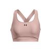 Logo Print Cross Design Training Sports Bra Women Underwear Pink 1372798-667
