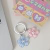 Cherry Blossom Jelly Sakura Pendant Keyring Translucent Flower Doll Pendant  Hanging Accessory