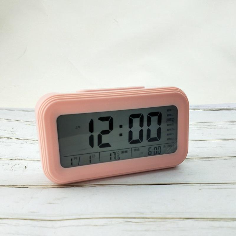New Electronic Clock Multi Function Chinese Newspaper Smart Clock Luminous Electronic Clock Student Rest Alarm Clock