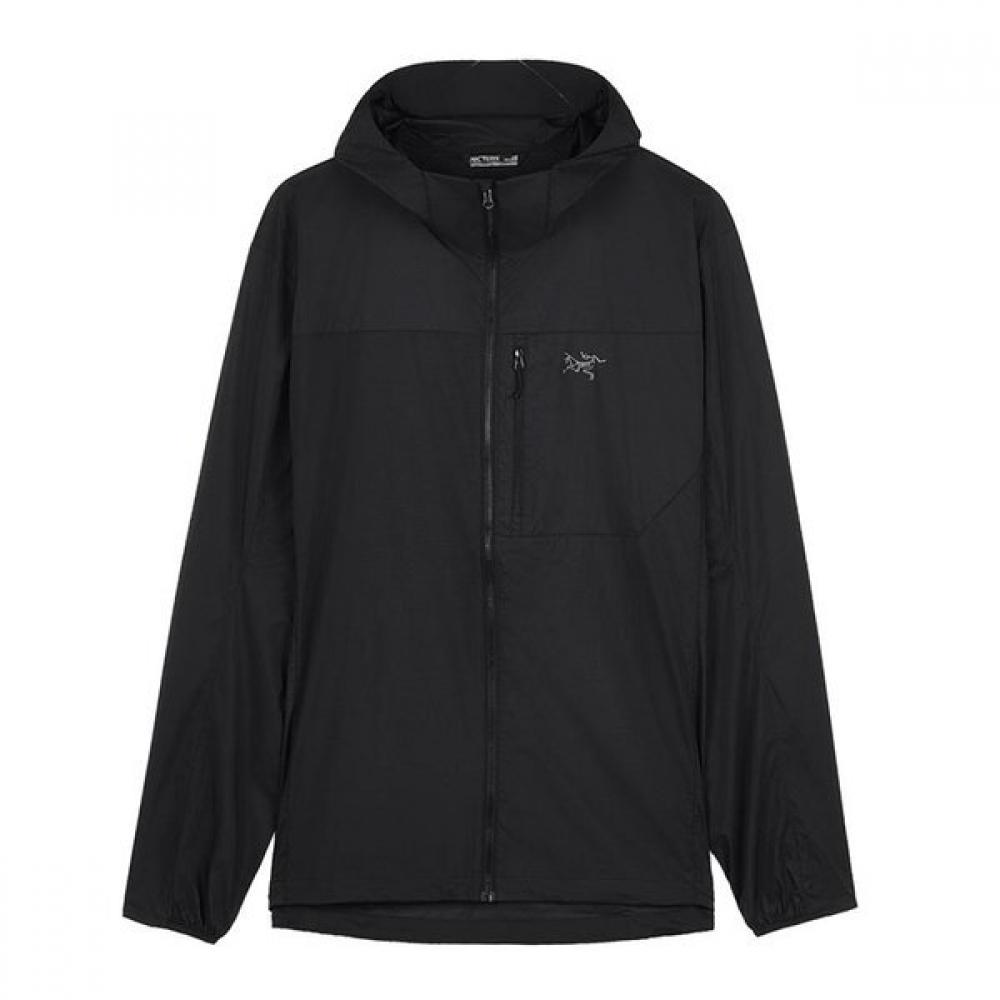 Arc Teryx Men Squamish Hoodie Jacket Black X000010276