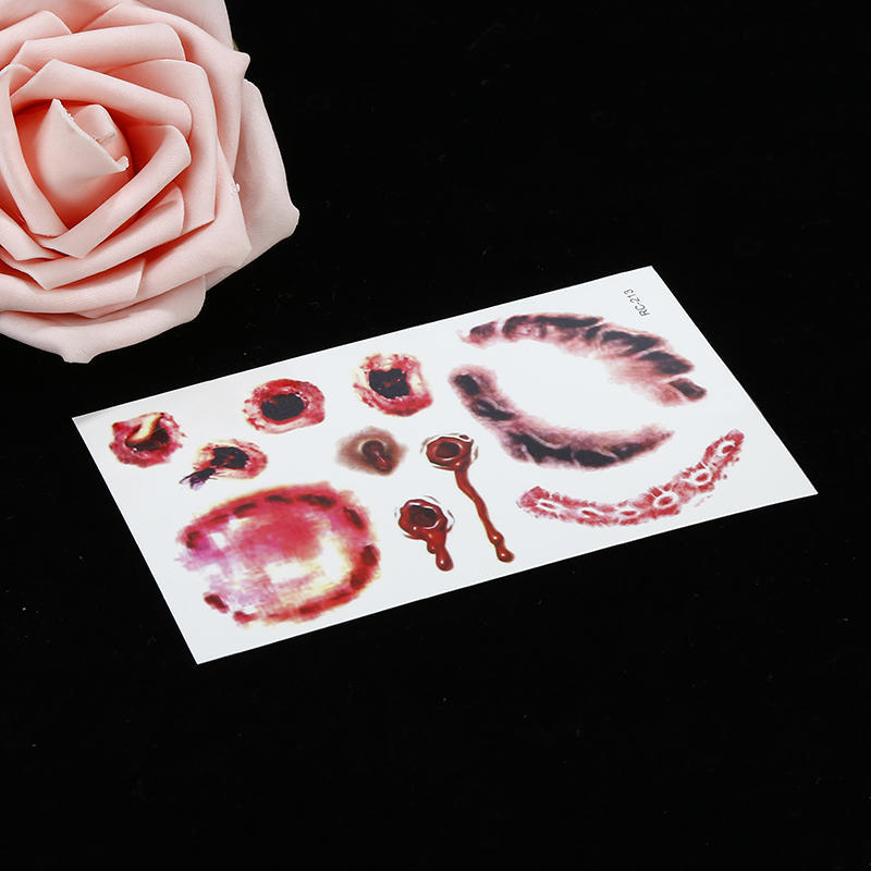 Sticker Easy To Apply High-quality Haunted House Popular Halloween Costume Accessories Halloween Instant Transformation Unisex