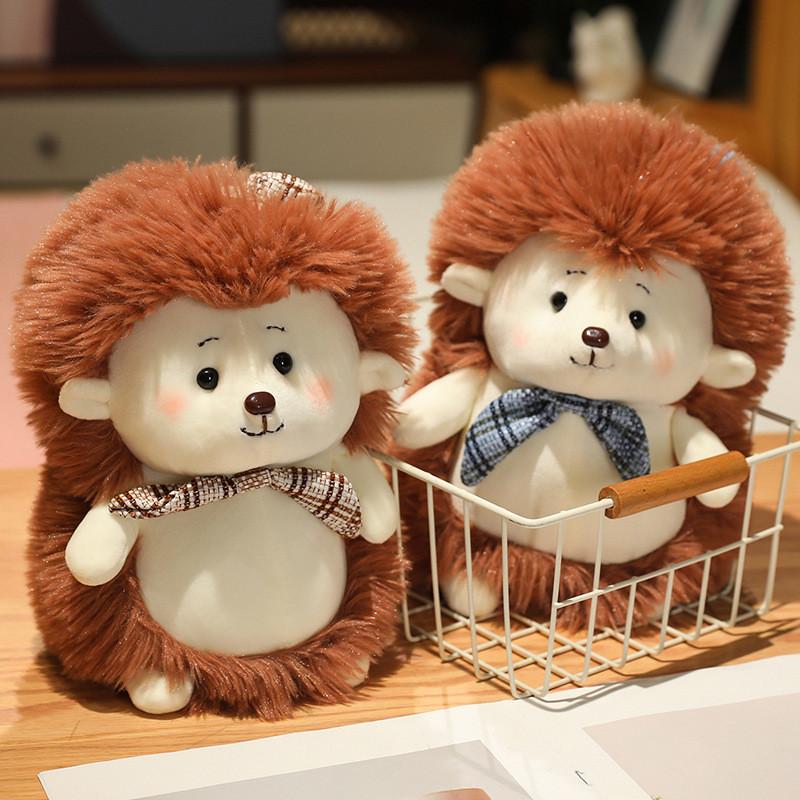 Adorable Hedgehog Plush Doll Soft Stuffed Animal Toy For Kids Gift In Cute Design