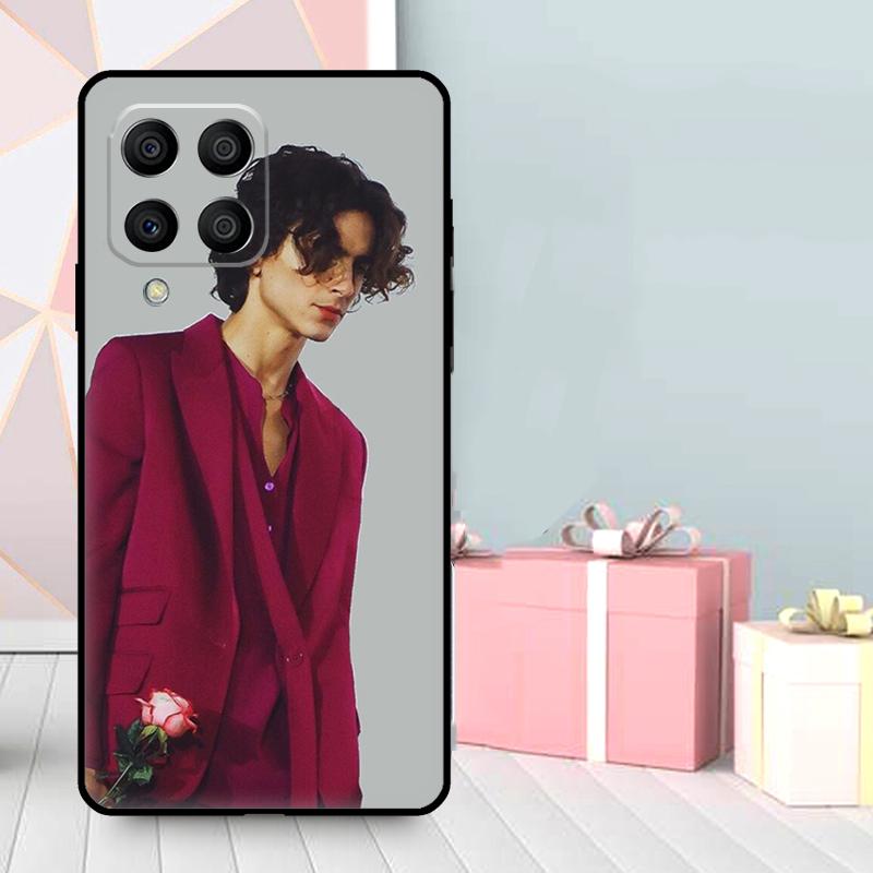 Timothee Chalamet Actor Case For Samsung Galaxy M06 M11 M31 M14 M34 M54 M12 M32 M52 M15 M13 M16 M36 M56 M53 M35 M55