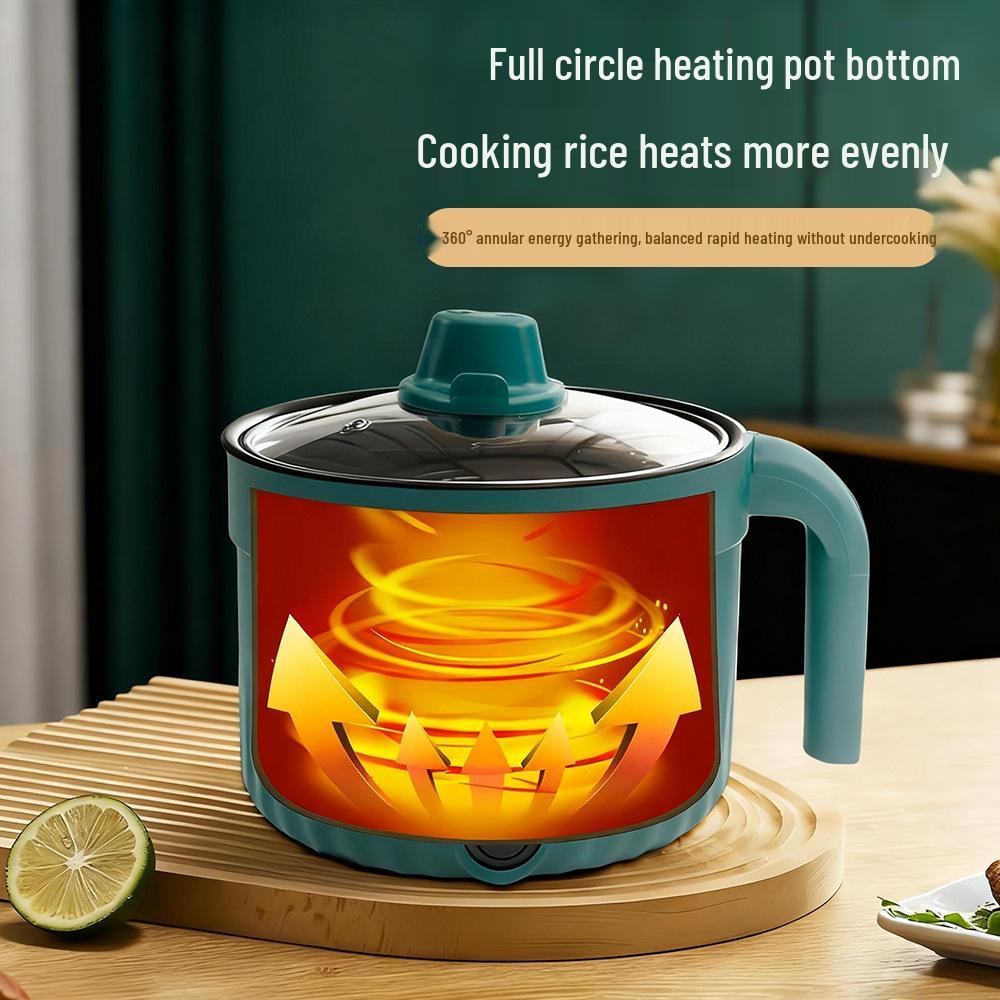Compact Multifunctional Electric Cooking Pot for Dorms & Students