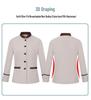 Women's Long Sleeve Hotel Cleaner Uniform Set for Autumn/Winter