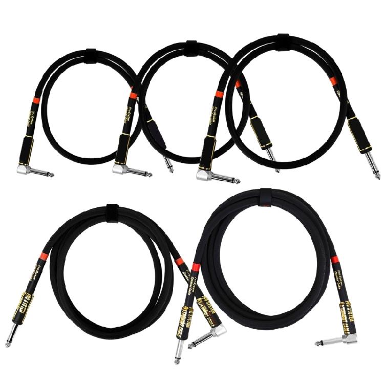 6.35mm To 6.35mm Guitar Amplifier Cable Copper Wire Guitar Amps Cable Noiseless Instrument Lead Guitar Keyboard Cable