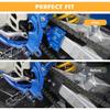 NICECNC Front Chain Support & Rear Chain Guard Slider Guide Sprocket Protector For Yamaha YZ85 2003-2018 2017 Aluminum Alloy