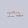 S925 Sterling Silver Handmade Threaded Buckle Earring Pendant Clasp with Through-hole 9-Shaped Needle Accessories