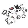Electric Bike Conversion Kit 17A Controller GD06 Panel Headlight Taillight Thumb Throttle Brake Lever 36V 48V