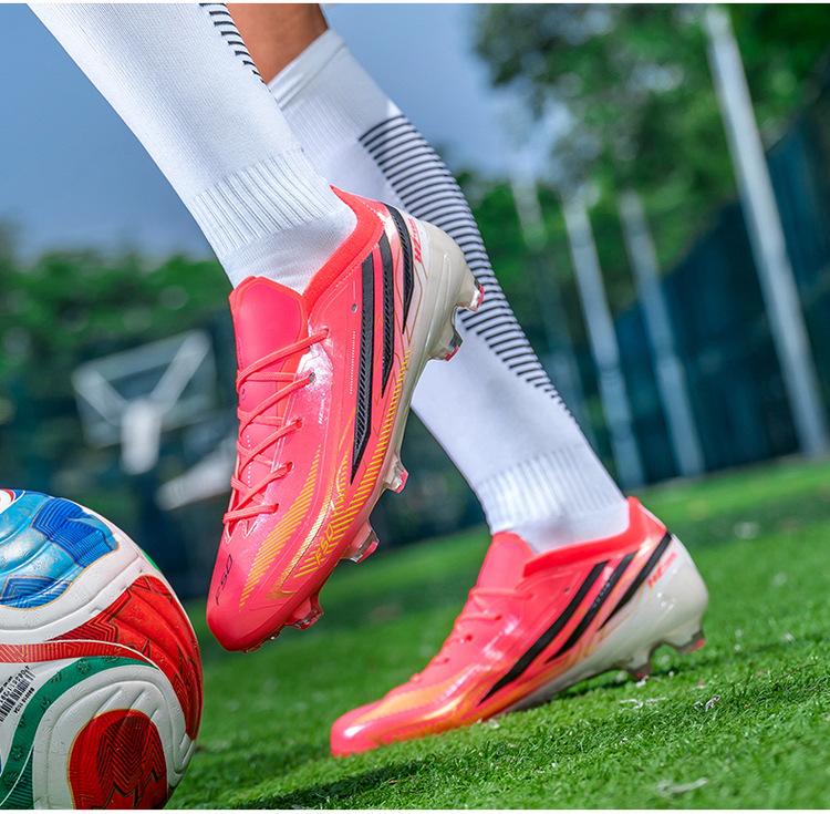 F50 Men's FG Long Stud Football Boots - Lightweight, Breathable, Lace-up Training Shoes for Artificial and Natural Grass
